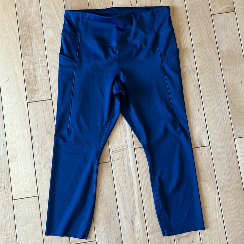Brooks cropped running tights/leggings
